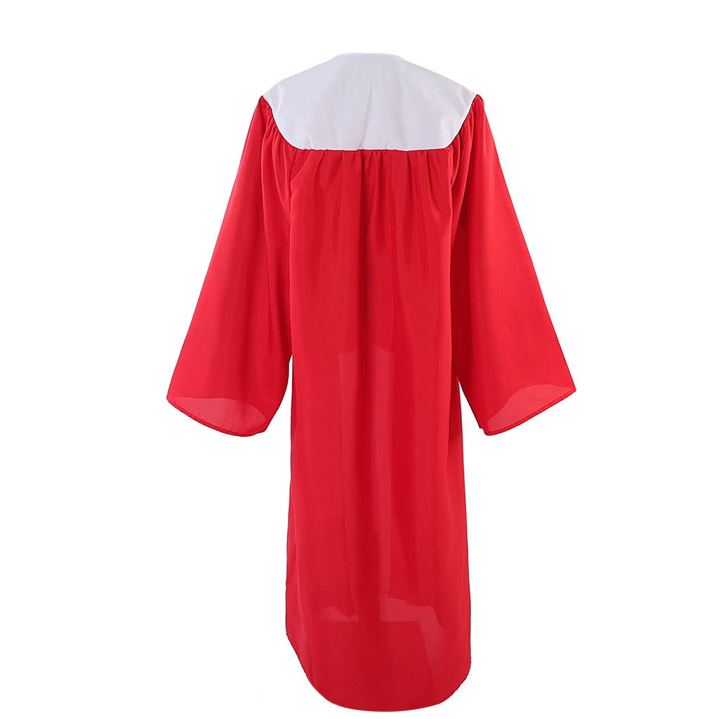 Christianartworkshop Robe cléricale rouge élégante ornée de la colombe du Saint-Esprit : Servez avec foi et lumière - image 5