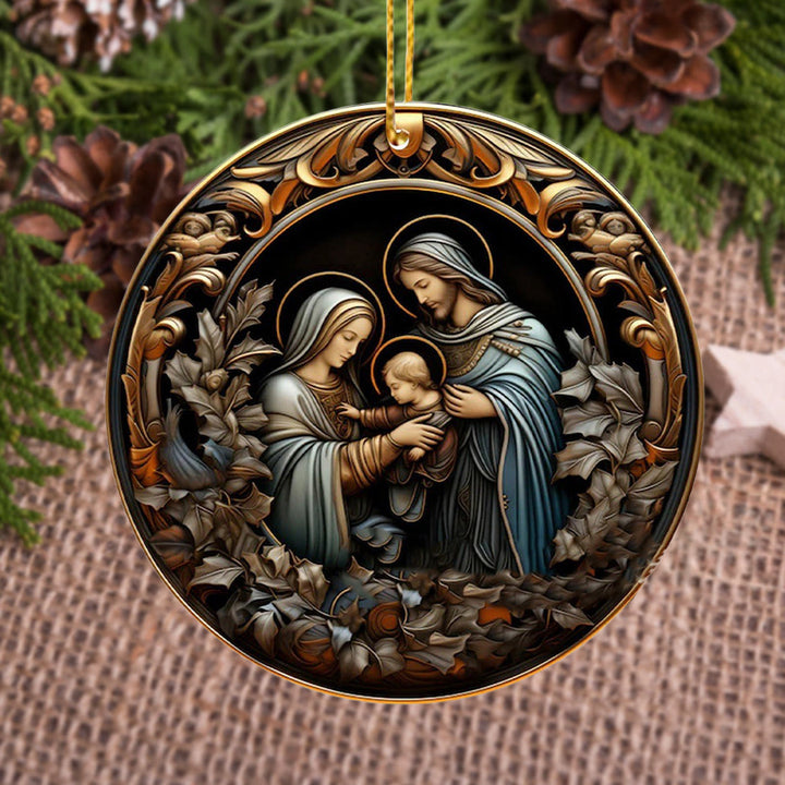 Christianartworkshop Crèche de Noël - Décorations suspendues B - Céramique - image 0