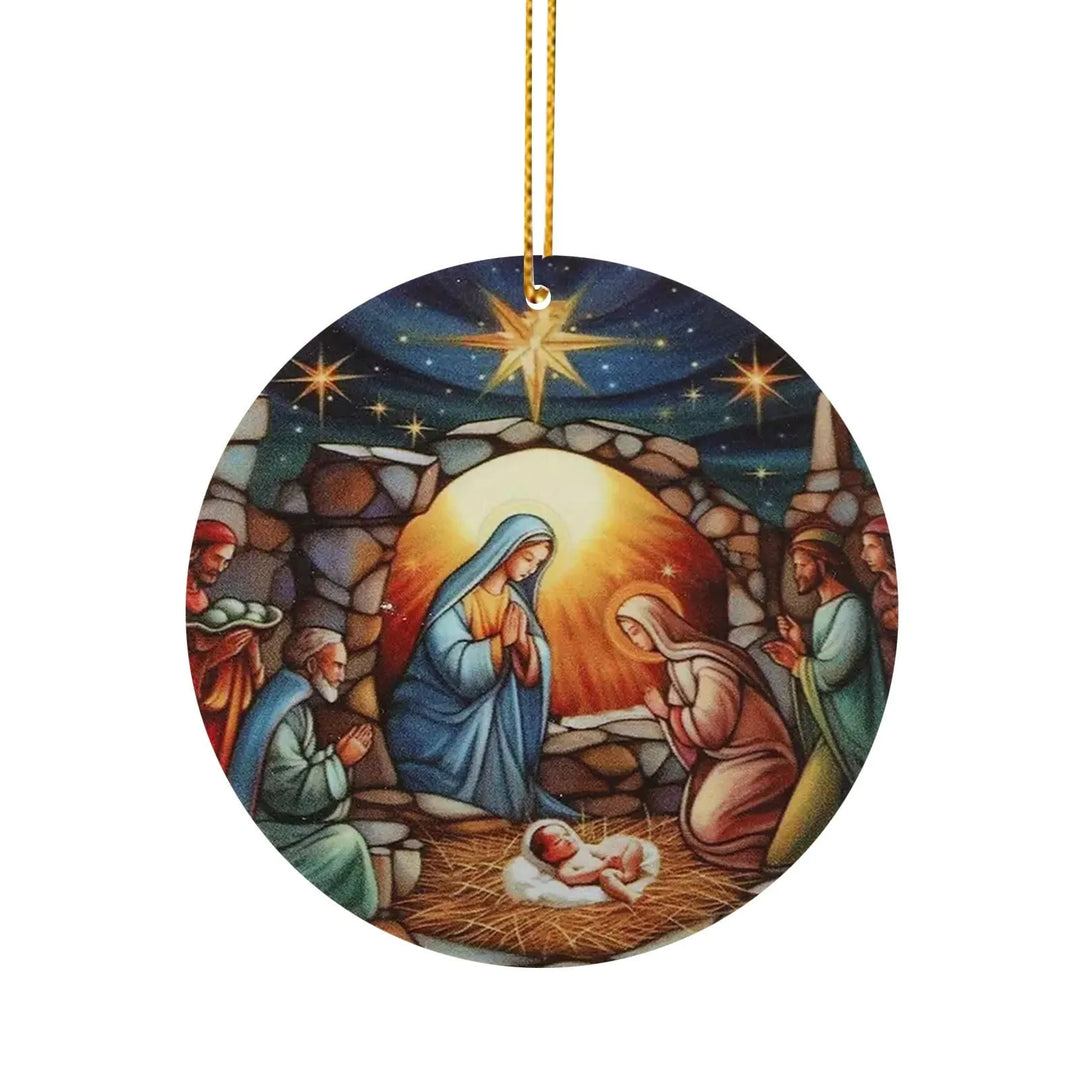 Christianartworkshop Crèche de Noël, décorations du Christ, ornements C - image 7