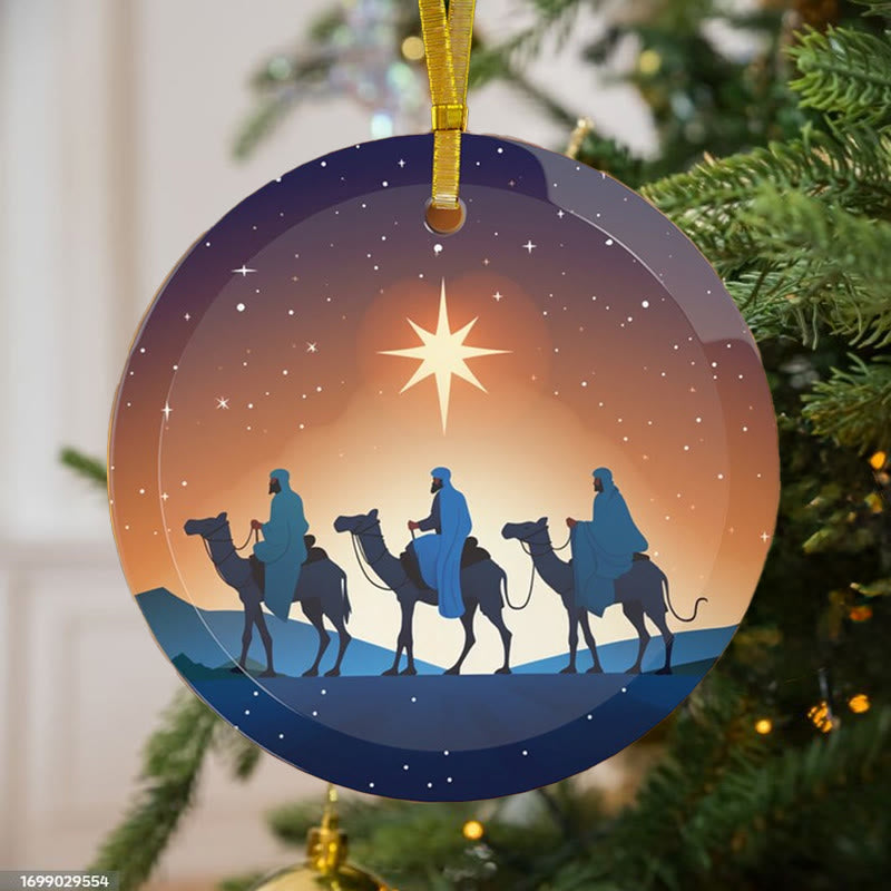 Christianartworkshop Styles d'illustration Ornements de Noël des Trois Rois Mages B - image 3