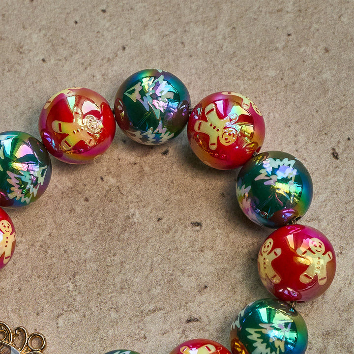 Christianartworkshop Cadeau de Noël : Chapelet de poche rouge et vert pour la dévotion de Noël : Priez partout, à tout moment - image 16