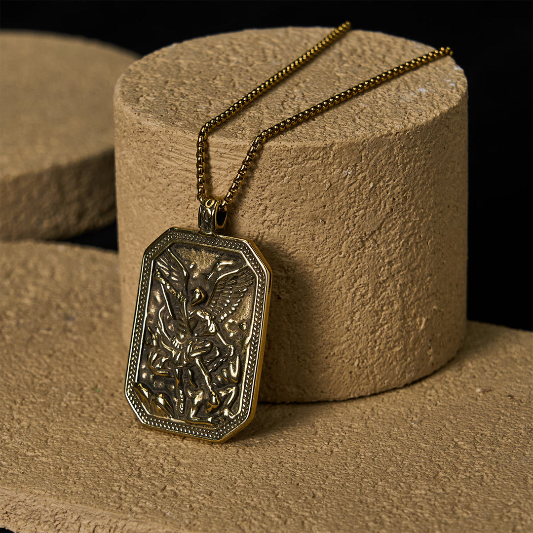 Christianartworkshop Coffret Saint Michel Gardien et Bénédiction de Grâce pour la prière et la réflexion de poche - image 10