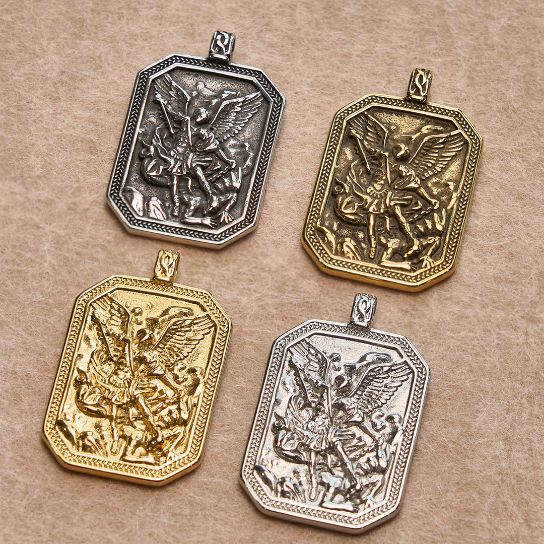 Christianartworkshop Coffret Saint Michel Gardien et Bénédiction de Grâce pour la prière et la réflexion de poche - image 8
