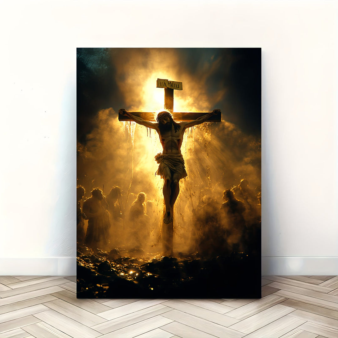 Christianartworkshop Affiches quotidiennes sur la crucifixion : un rappel constant de dévotion pour les foyers croyants - image 1
