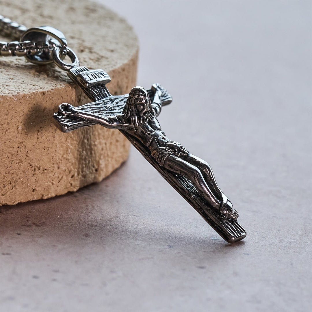 Christianartworkshop Collier pendentif crucifix - image 9