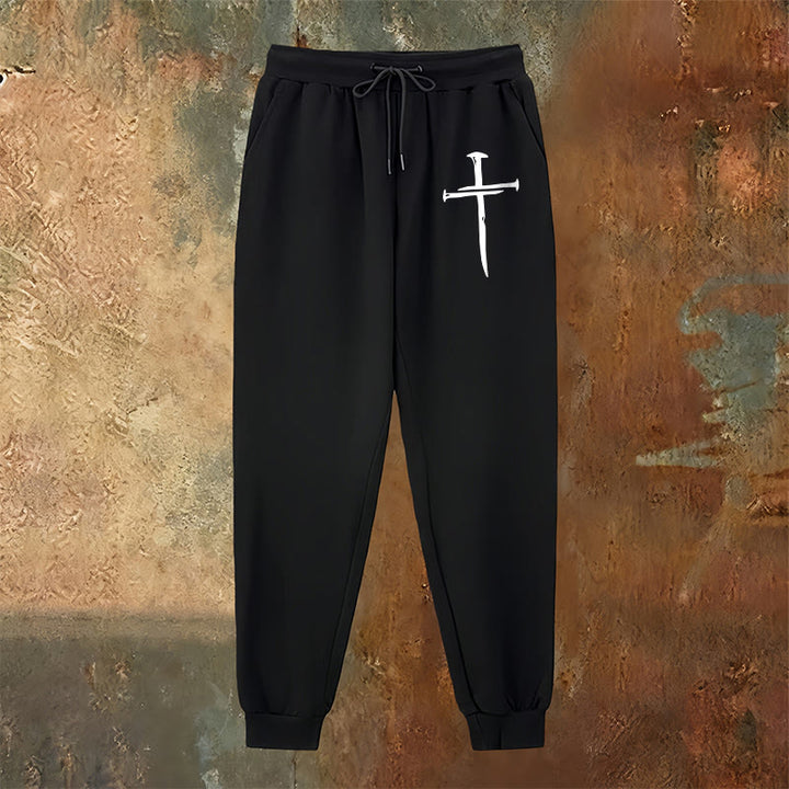 Pantalon de survêtement Croix Épée de Christianartworkshop : Une foi élégante pour tous les moments du quotidien - image 10