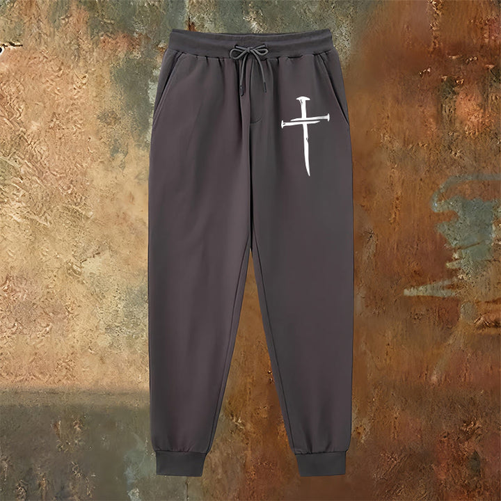 Pantalon de survêtement Croix Épée de Christianartworkshop : Une foi élégante pour tous les moments du quotidien - image 18
