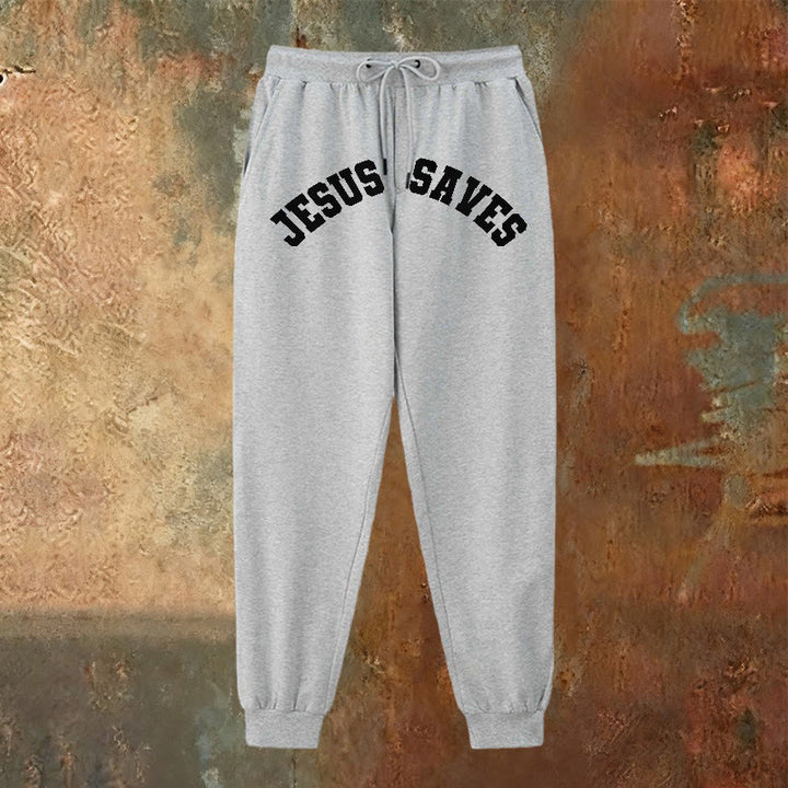 Christianartworkshop Pantalon de survêtement Jésus sauve : un rappel quotidien de la rédemption divine - image 18