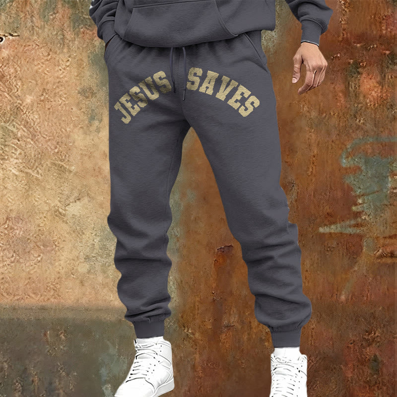 Christianartworkshop Pantalon de survêtement Jésus sauve : un rappel quotidien de la rédemption divine - image 9