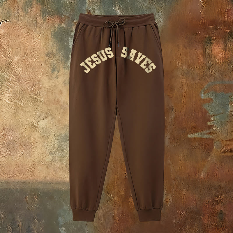 Christianartworkshop Pantalon de survêtement Jésus sauve : un rappel quotidien de la rédemption divine - image 22