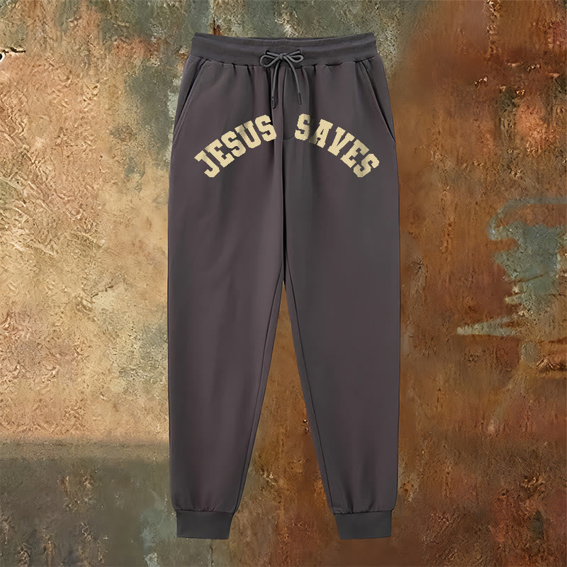 Christianartworkshop Pantalon de survêtement Jésus sauve : un rappel quotidien de la rédemption divine - image 14
