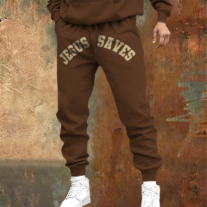 Christianartworkshop Pantalon de survêtement Jésus sauve : un rappel quotidien de la rédemption divine - image 21