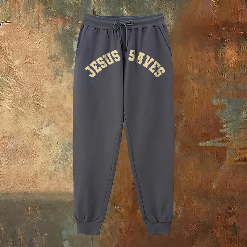 Christianartworkshop Pantalon de survêtement Jésus sauve : un rappel quotidien de la rédemption divine - image 10