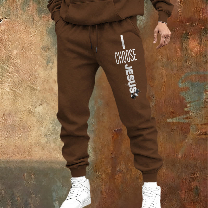 Atelier d'art chrétien - Pantalon de survêtement « Je choisis Jésus » : À porter au quotidien avec un engagement fidèle - image 21
