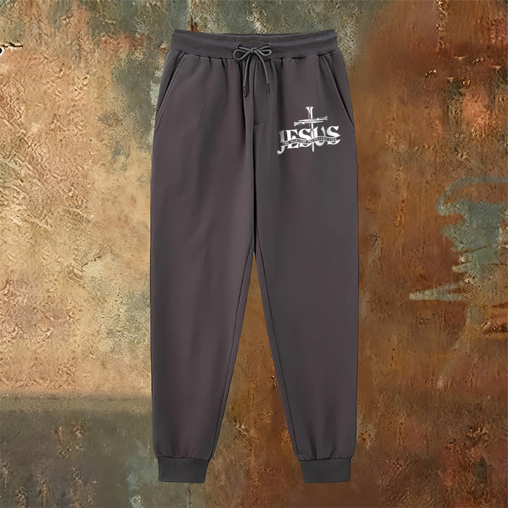 Christianartworkshop Pantalon de survêtement Jésus Épée Foi : Une foi élégante pour les moments du quotidien - image 14