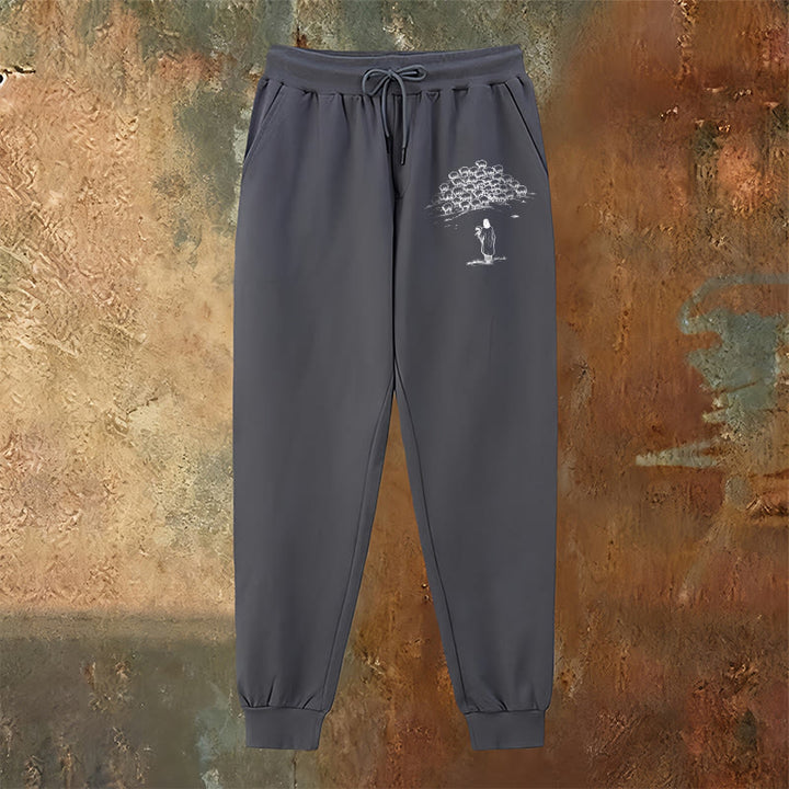 Christianartworkshop Pantalon de survêtement Good Shepherd Faith : À porter au quotidien avec soin spirituel - image 10