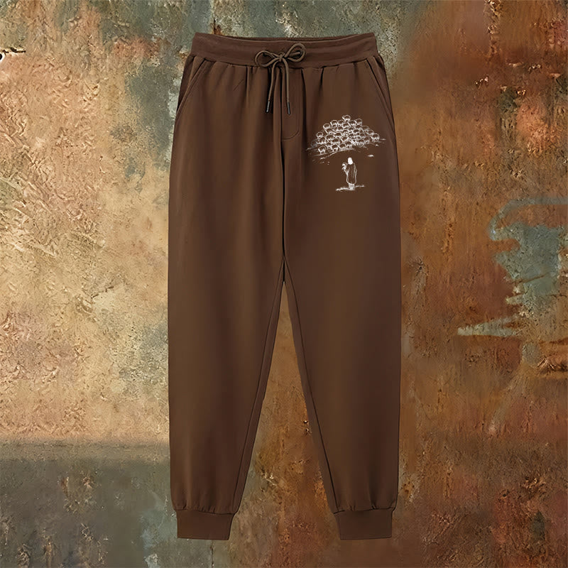 Christianartworkshop Pantalon de survêtement Good Shepherd Faith : À porter au quotidien avec soin spirituel - image 2
