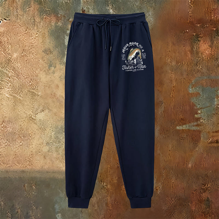 Christianartworkshop Pantalon de survêtement Fisher of Men Faith : Un vêtement du quotidien porteur d'une mission spirituelle - image 6