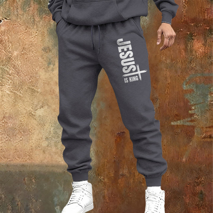 Pantalon de survêtement Christianartworkshop « Jésus est roi » : À porter au quotidien avec une foi royale - image 13