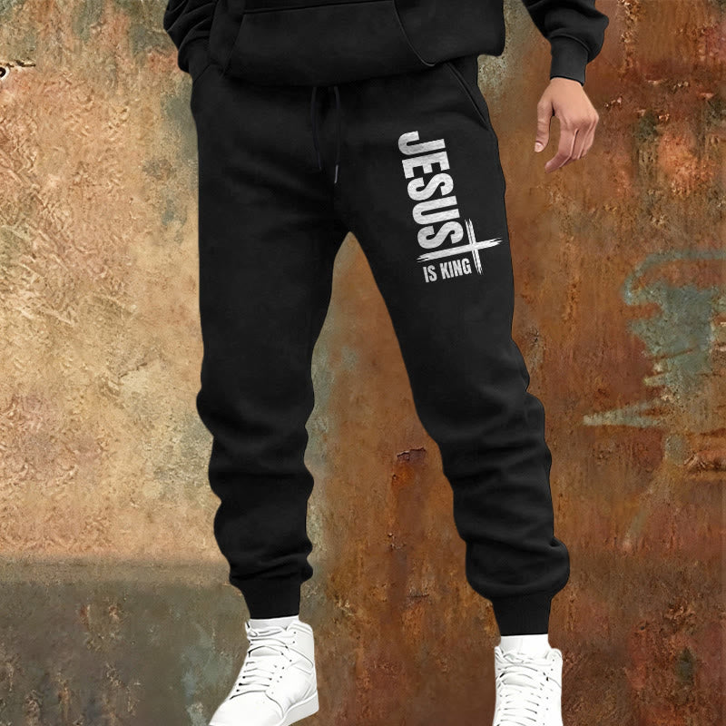 Pantalon de survêtement Christianartworkshop « Jésus est roi » : À porter au quotidien avec une foi royale - image 17