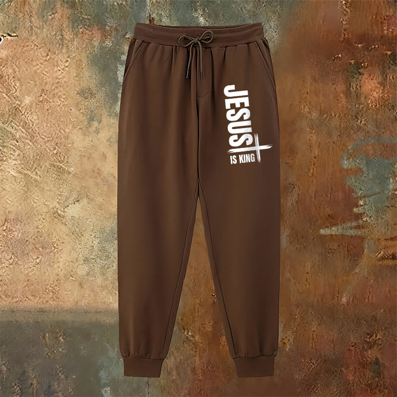 Pantalon de survêtement Christianartworkshop « Jésus est roi » : À porter au quotidien avec une foi royale - image 10