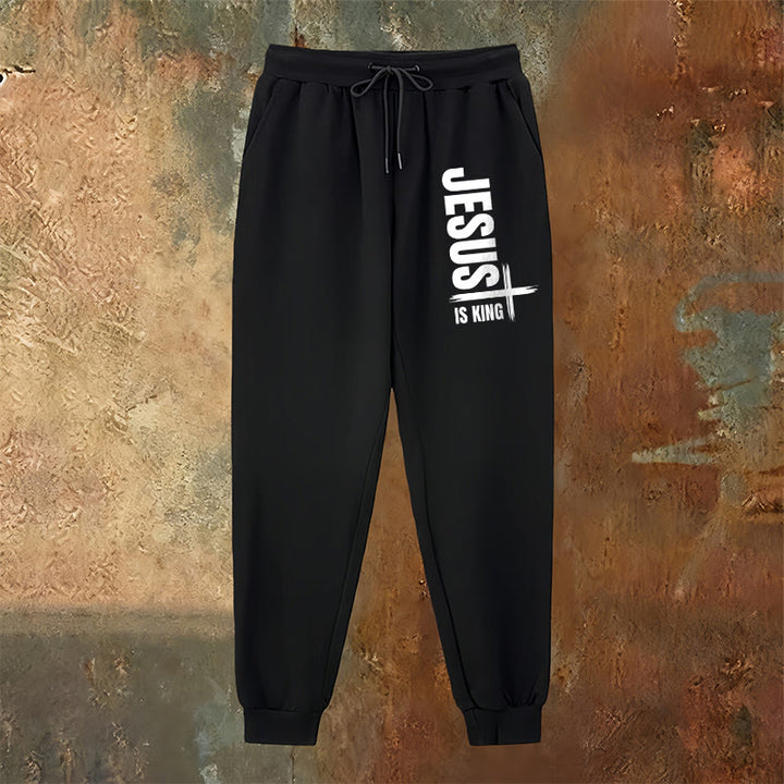 Pantalon de survêtement Christianartworkshop « Jésus est roi » : À porter au quotidien avec une foi royale - image 18