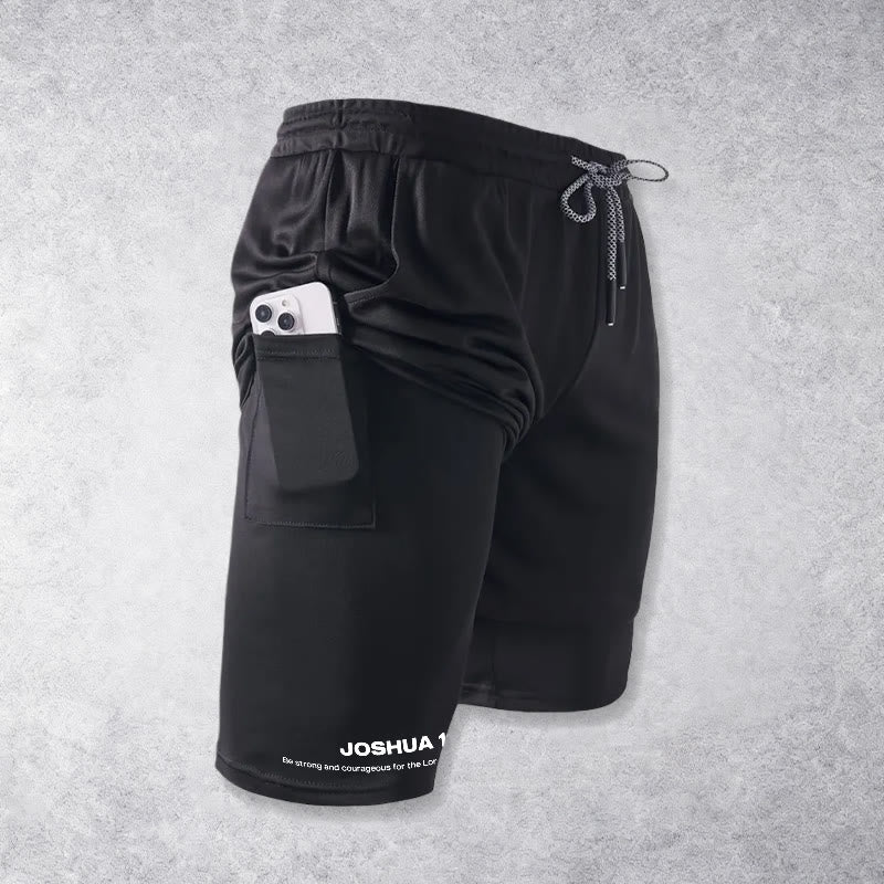 Christianartworkshop Josué 1:9 Lion Performance Shorts - image 4