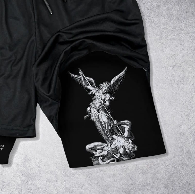 Christianartworkshop Isaïe 41:10 Courts métrages de performance Ange et Démon - image 1