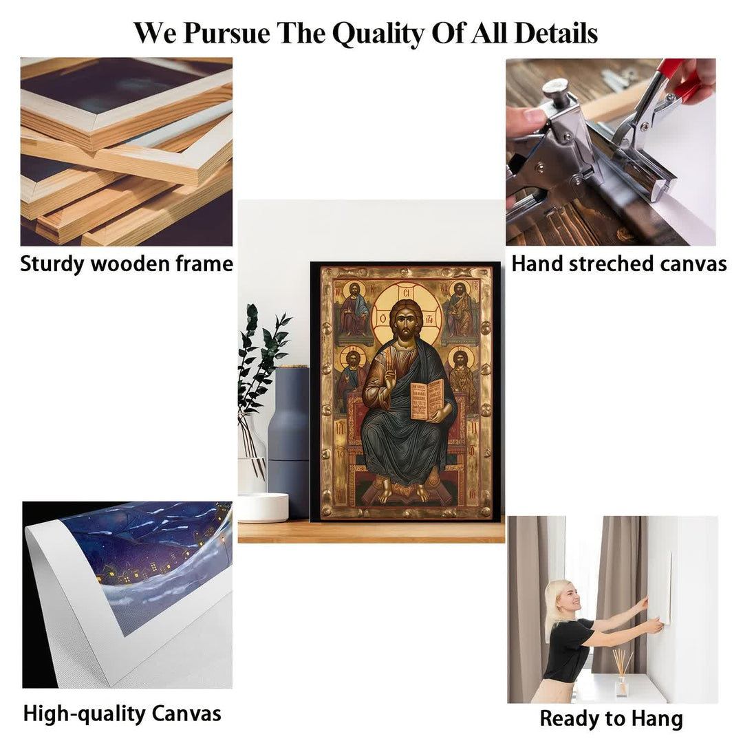 Christianartworkshop Reproductions d'art du Christ en majesté : Créateur d'une ambiance sacrée pour la vie spirituelle - image 5