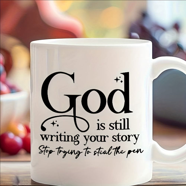 Christianartworkshop Mug « Style de vie spirituel : Dieu écrit encore » : Fusionnez foi et routine quotidienne - image 2