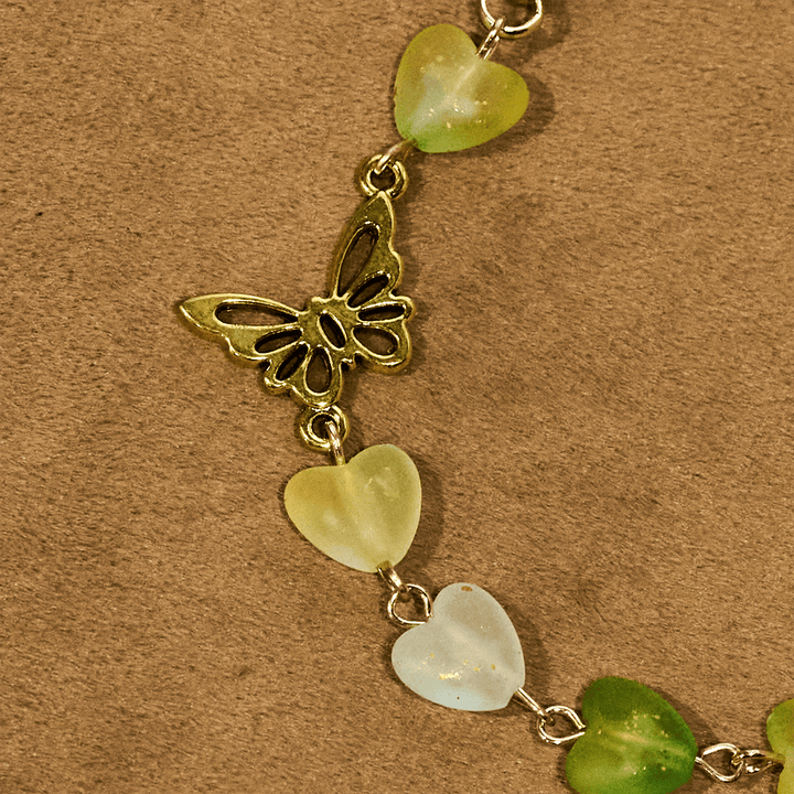 Christianartworkshop Chapelet et bracelet Cœur Vert et Papillon : Dévotion et spiritualité artistique - image 7