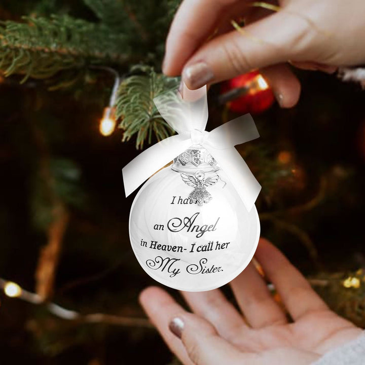 Christianartworkshop Ornement familial d'ange céleste : Foi et souvenir précieux - image 1