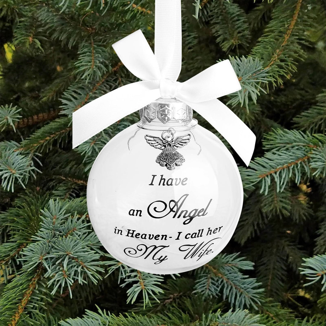 Christianartworkshop Ornement familial d'ange céleste : Foi et souvenir précieux - Ma femme - image 9