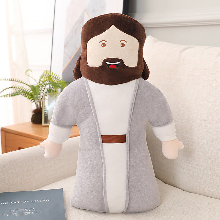 Christianartworkshop Peluche Jésus : Réconfort et dévotion empreints de foi - 70 cm - image 2