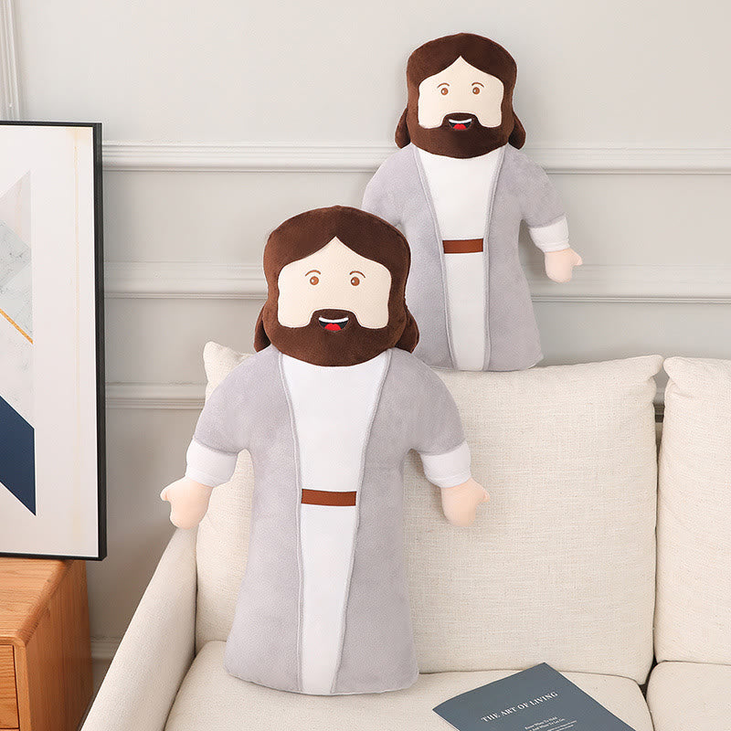 Christianartworkshop Peluche Jésus : Réconfort et dévotion empreints de foi - image 1
