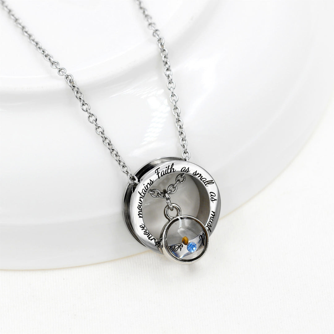 Collier « Foi comme graine de moutarde » de Christianartworkshop : Breloques variées et symbole sacré à porter au quotidien - image 10