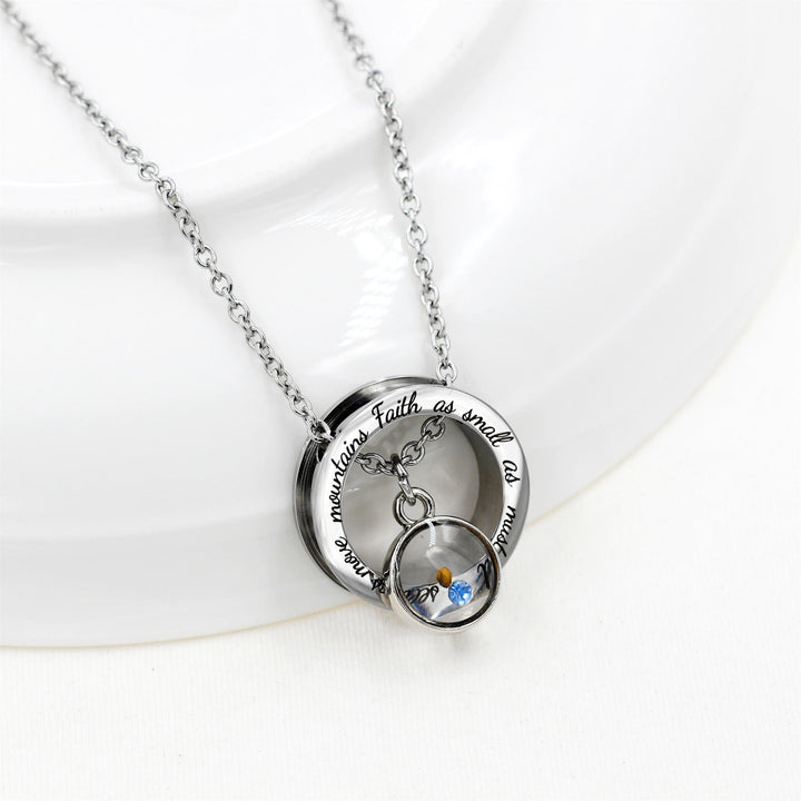 Collier « Foi comme graine de moutarde » de Christianartworkshop : Breloques variées et symbole sacré à porter au quotidien - image 10