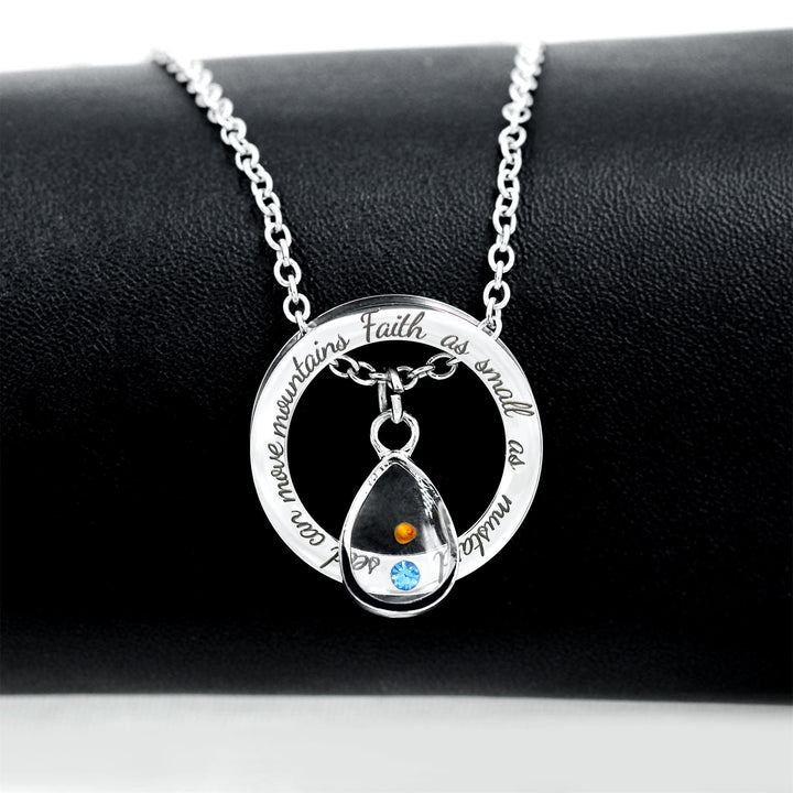 Collier « Foi comme graine de moutarde » de Christianartworkshop : Breloques variées et symbole sacré à porter au quotidien - image 7