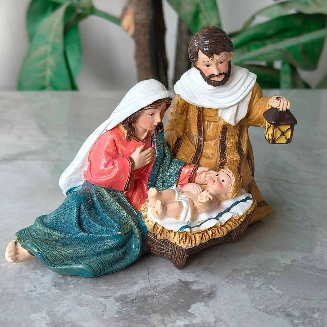 Christianartworkshop Douce crèche décorative : scène de la Nativité et ambiance chaleureuse des fêtes - image 1