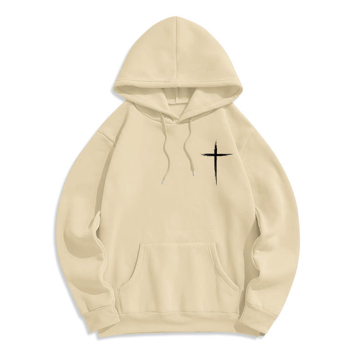 Christianartworkshop Jésus sauve Jean 14:6 Sweat à capuche en polyester doublé polaire Foi - image 22