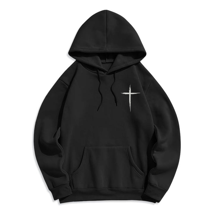 Christianartworkshop Jésus sauve Jean 14:6 Sweat à capuche en polyester doublé polaire Foi - image 10