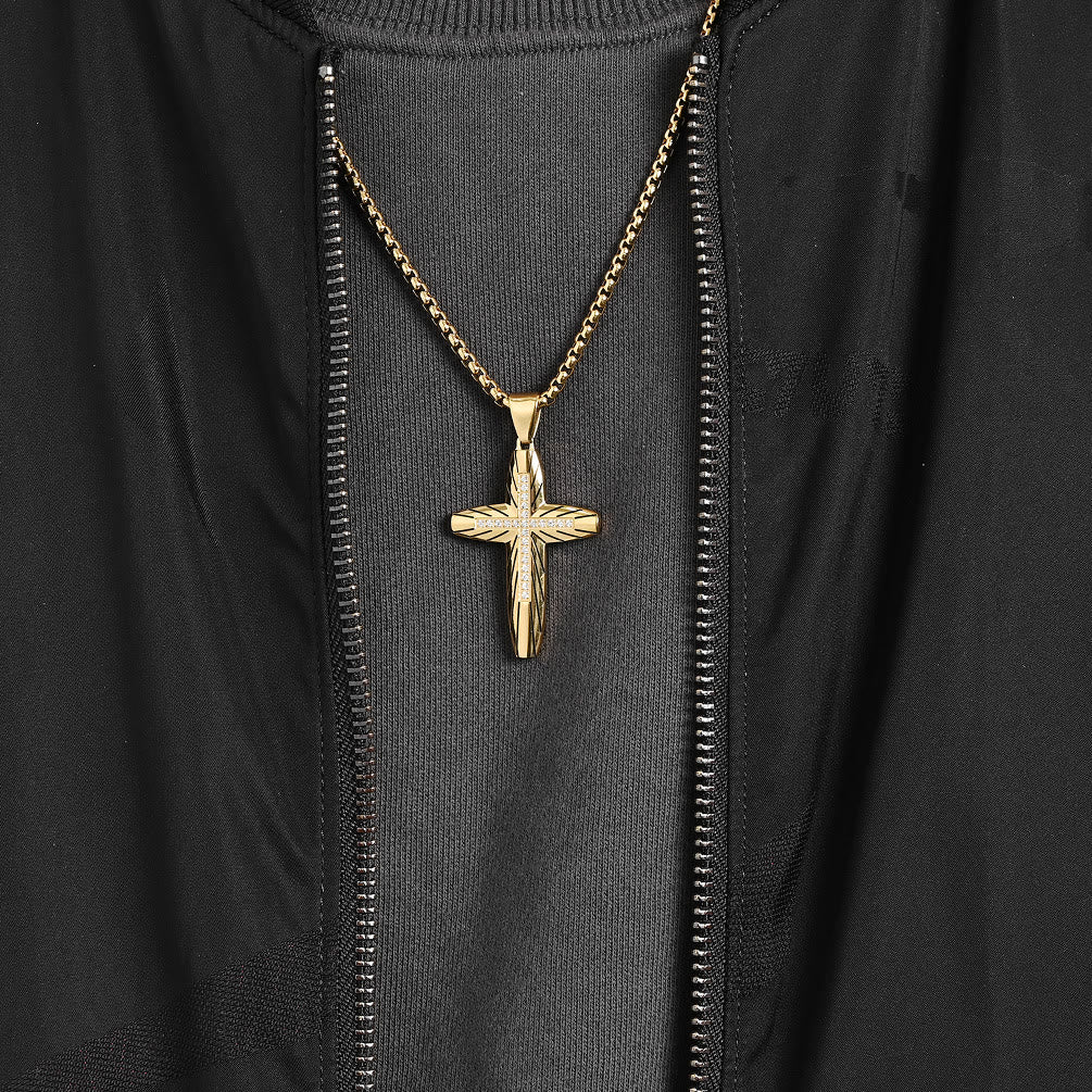 Christianartworkshop Croix scintillante : un rappel tactile de foi pour les routines quotidiennes - image 2