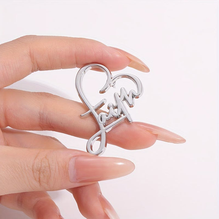 Broche croix et phrase Christianartworkshop : symbole de foi divine pour vêtements - image 6