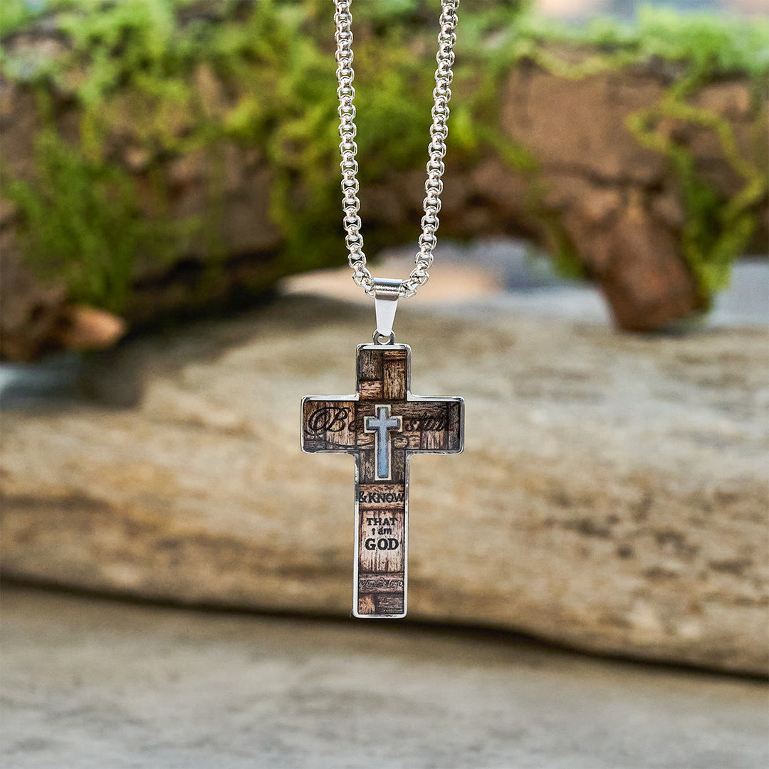 Christianartworkshop Collier croix à vitrail : une foi artistique près du cœur - Croix - image 6