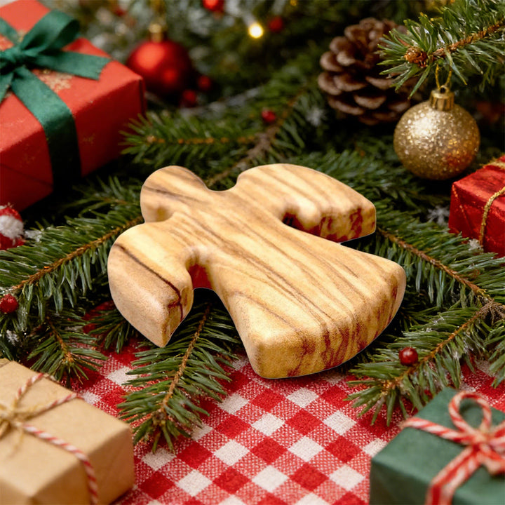 Christianartworkshop Souvenir Ange Olive & Noyer : Jeton de Grâce Personnalisé - image 4