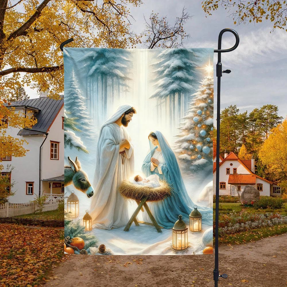 Christianartworkshop Crèche de Noël « Jésus est la raison » : Un rappel de foi et de joie pour votre jardin - image 10