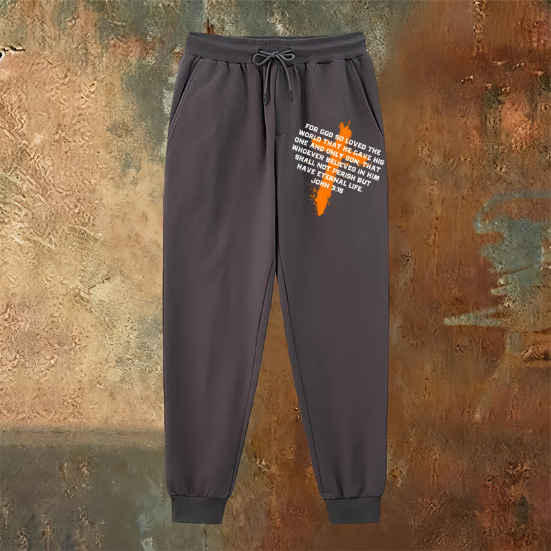 Christianartworkshop Jean 3:16 Pantalon de survêtement : À porter au quotidien avec une foi gracieuse - image 18