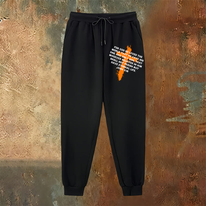 Christianartworkshop Jean 3:16 Pantalon de survêtement : À porter au quotidien avec une foi gracieuse - image 10