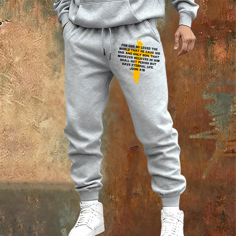 Christianartworkshop Jean 3:16 Pantalon de survêtement : À porter au quotidien avec une foi gracieuse - image 21