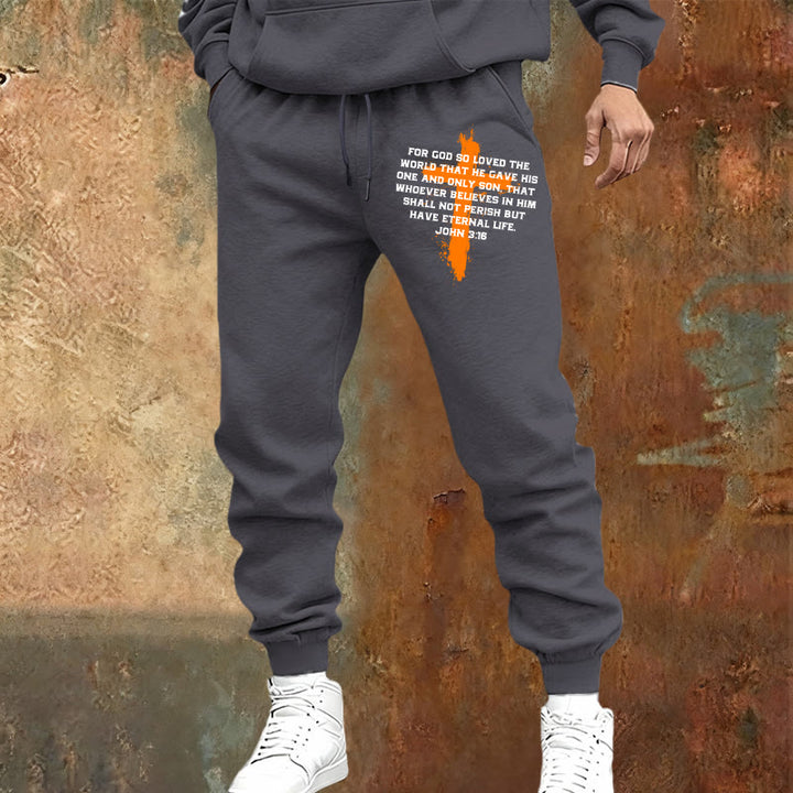 Christianartworkshop Jean 3:16 Pantalon de survêtement : À porter au quotidien avec une foi gracieuse - image 5